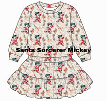 Load image into Gallery viewer, Girls Long Sleeve and Twirl Skirt Set
