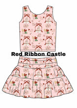 Load image into Gallery viewer, Girls Tank and Skort Set