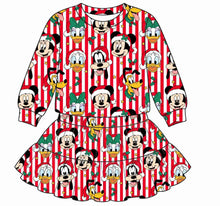Load image into Gallery viewer, Girls Long Sleeve and Twirl Skirt Set